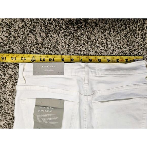 Everlane The 90s Cheeky Jean Bone 27 Regular High Rise Low Stretch NWT - Picture 5 of 9
